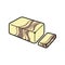 Halva icon, vector illustration