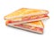 Ham and cheese panini sandwich
