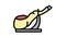 ham leg meat color icon animation