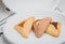 Hamantaschen. ozen haman. Jewish food for Purim.