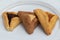 Hamantaschen. ozen haman. Jewish food for Purim.