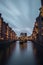 Hamburg classics & x28;Wasserschloss, Speicherstadt& x29;