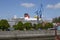 Hamburg - Cruise ship in a drydock