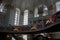 Hamburg, Germany - July 18, 2021 - the interior of St. Michael`s Church - one of Hamburg`s five Lutheran main churches