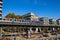 Hamburg, Germany - october 5, 2018: City streets of Hamburg. Autumn streets of Germany on a sunny day. Cityscape of German urban