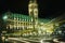 Hamburg rathaus time exposure platz tourismus travel night bus