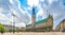 Hamburg town hall at market square in Altstadt quarter, Germany