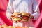 Hamburger american meal gourmet burger delicious snack lunch unhealthy sandwich food