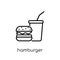 Hamburger icon from Restaurant collection.