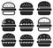 hamburger icons, vector