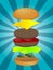 Hamburger illustration