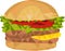 Hamburger Low Polygon