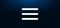 Hamburger menu bar icon crystal blue banner background