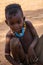 Hamer tribe kid playing, Omo valley