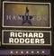 Hamiton Show By Richard Rodgers Illuminated Sign Outside Theater in Manhattan