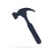 Hammer icon illustration isolated sign symbol.