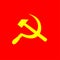 Hammer and Sickle communist symbol