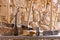 Hammer tools of stonecutter masonry work