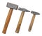 Hammers big large medium small wooden