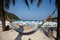 Hammock on the beach