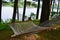 Hammock view of a lake