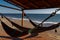 Hammocks in beach