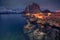 Hamnoy fishing village in Lofoten Island, Norway