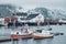 Hamnoy fishing village on Lofoten Islands, Norway