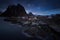 Hamnoy under Starlight