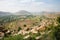 Hampi landscape from top of a hill