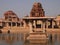 The Hampi temple complex, a UNESCO World Heritage Site in Karnataka, India