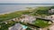 The Hamptons, Meadow Lane, New York State, Aerial View, Long Island, Southampton