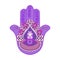 Hamsa is the Arabic word `five` and represents five