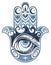 Hamsa hand of Fatima