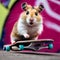 Hamster Skater Dude