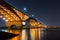 Han River and Seongsan Bridge at Night