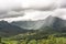 Hanalei mountains in Kauai, Hawaii