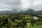 Hanalei Valley vista on Kauai, Hawaii, in winter after a major rainstorm