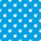 Hanami dango pattern vector seamless blue