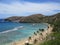 Hanauma bay in Hawaii