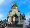 Hanavsky Pavilion in Letna park, Prague, Czech Republic