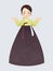 Hanbok girl korean traditional dress