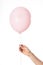 Hand with baloon