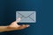 Hand carry the mail icon, Email Concept