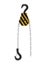 Hand chain hoist 3d rendering