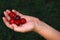 Hand with Cherries