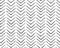 Hand crafted Black and white ethnic, geometric seamless pattern. Vector scandinavian background with brush ink zigzag. Simple