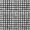 Hand draw brush mesh black and white seamless pattern.