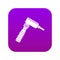 Hand draw rotary tattoo machine icon digital purple