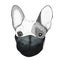 Hand drawing animal french bulldog dog wearing face medical mask. covid-19 protection coronavirus